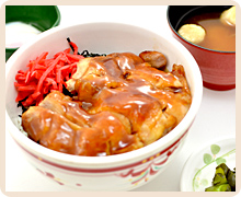 鶏照焼き温玉丼