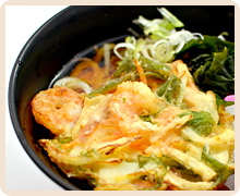 かき揚げうどん
