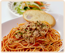 ツナトマトソース