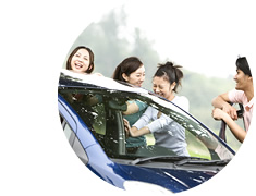 「文教サービス斡旋カウンター」では、レンタカーの予約・申し込みを承っております。